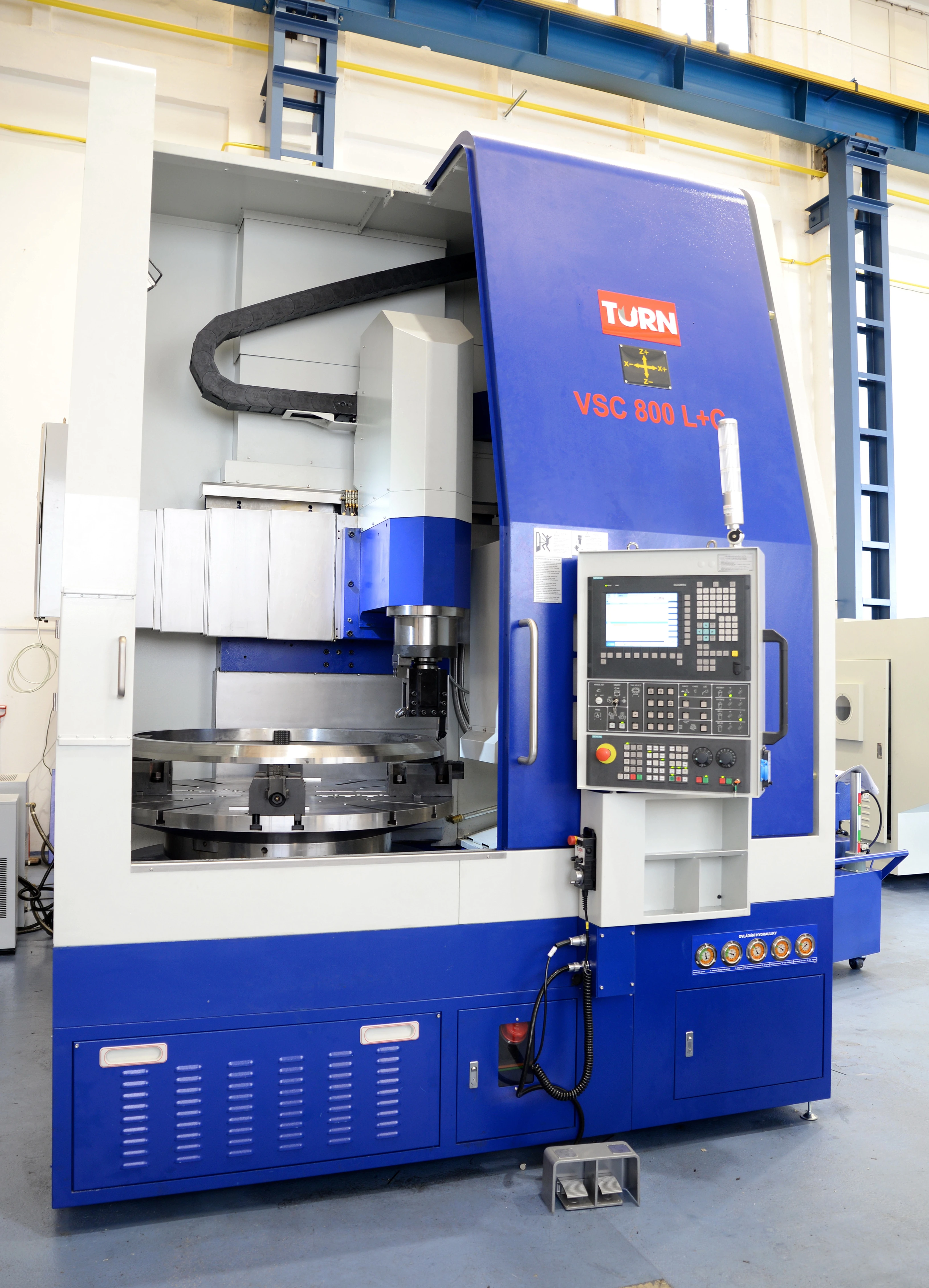 Vertikální soustruh VSC L